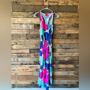 Britt Poppy Floral Maxi Dress